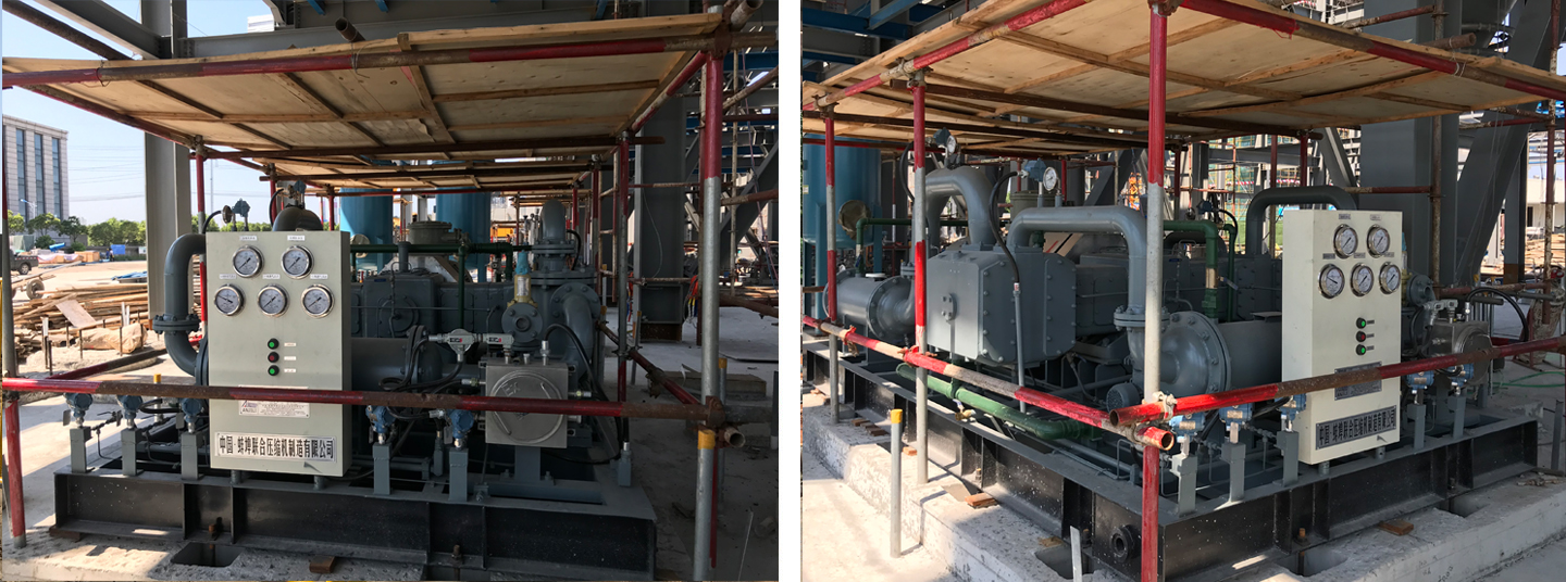 某石化公司用D型原料氣壓縮機